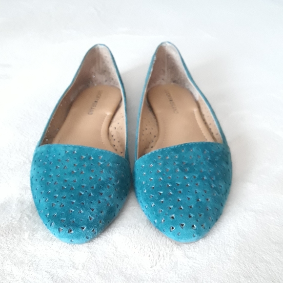 Lucky Brand Emerald Green Archh2 Flats - Picture 3 of 11